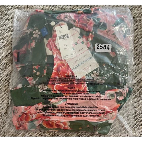 FARM Rio Anthropologie Elinor Tunic Dress NWT SZ 1X - Picture 13 of 16